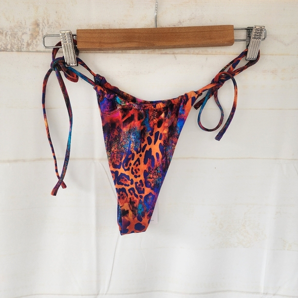 Outcast Paloma Animal Print Bikini Bottom - Picture 2 of 10